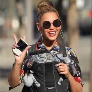 Linda Farrow x The Row black sunglasses